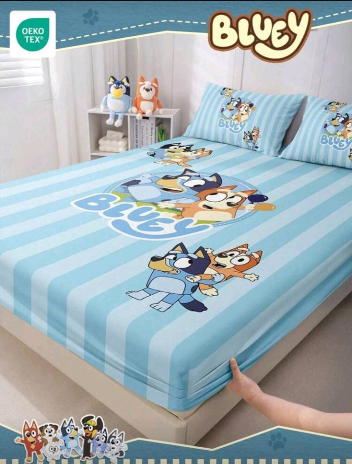 Bluey Fitted Sheet