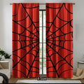 2pcs Spider web curtain